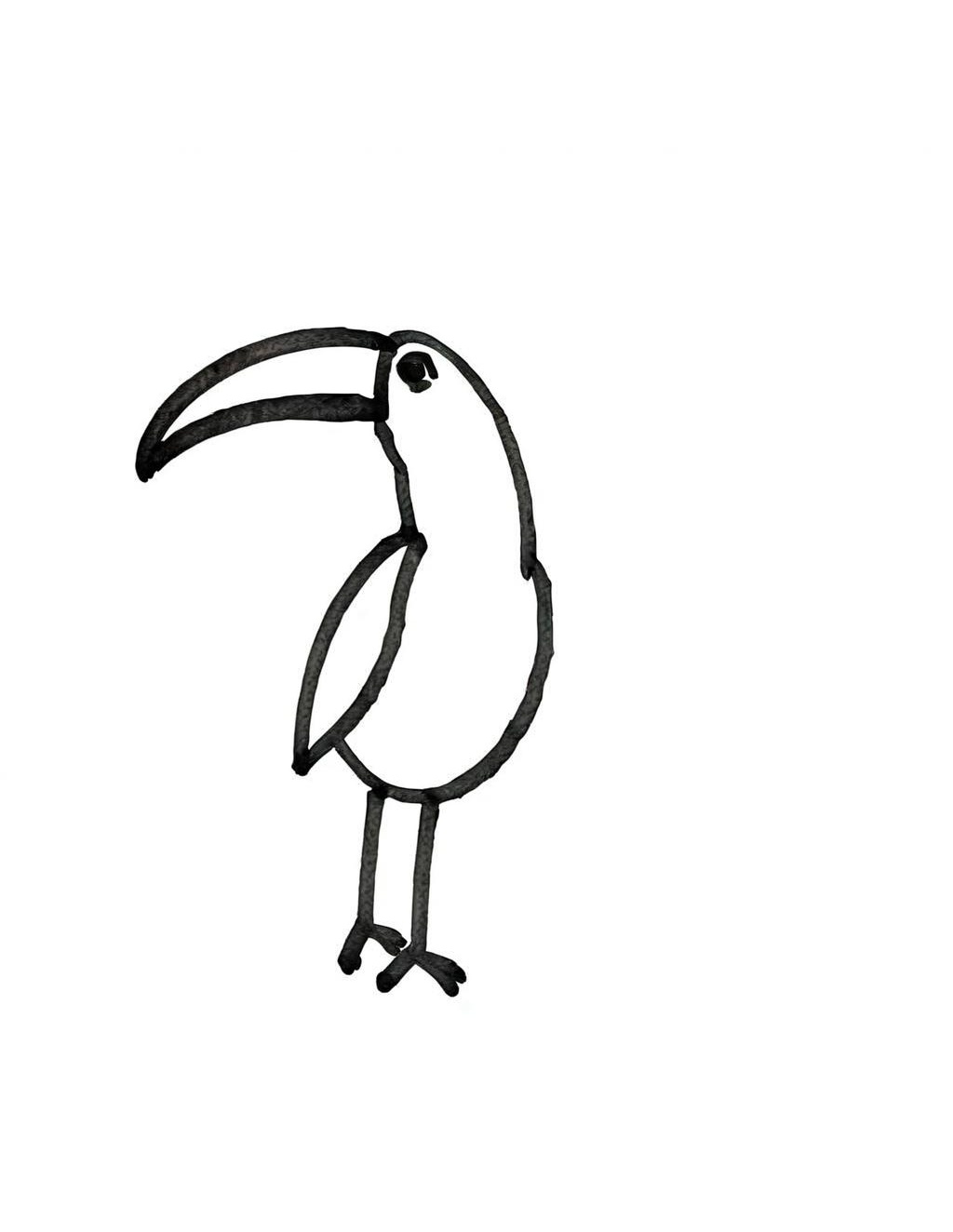 Sharpie Tucan